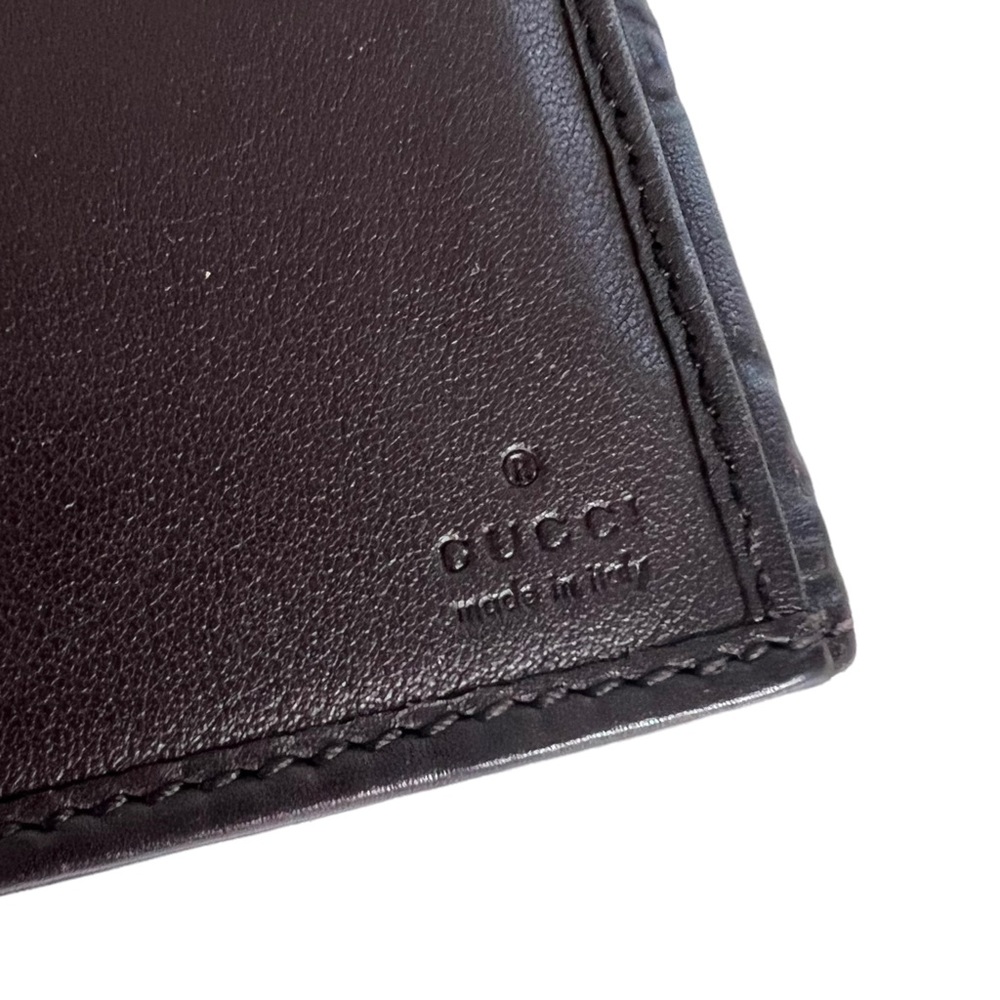 Gucci Black Wallet with Gold Heart Detail - Picture 4 of 9
